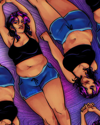 Fanart of Abigail from Stardew ValleyUntitled